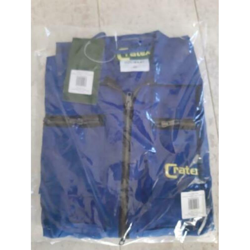 Nieuwe blauwe tuin overall kind maat 98