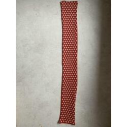 Topvintage Banned scarf rood witte hartjes