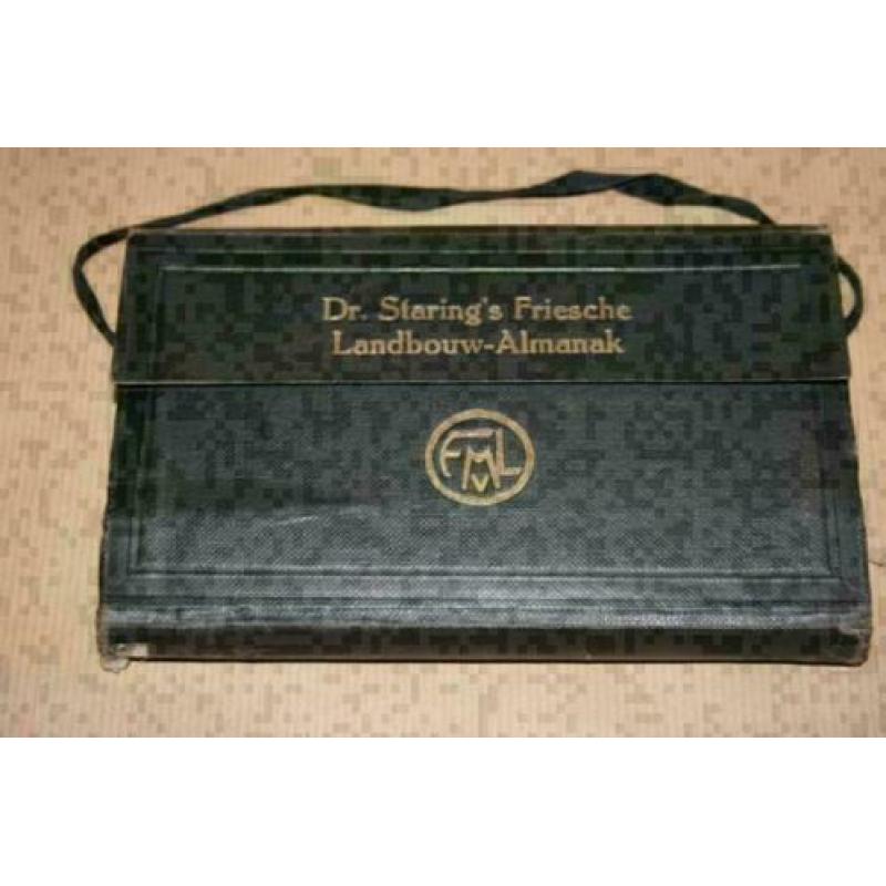Dr. Staring's Friesche Landbouw-Almanak - 1931 !!