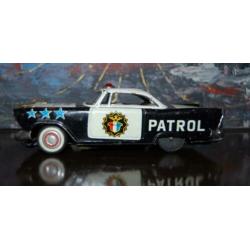 aardige oude blikken PLYMOUTH POLICE PATROL CAR