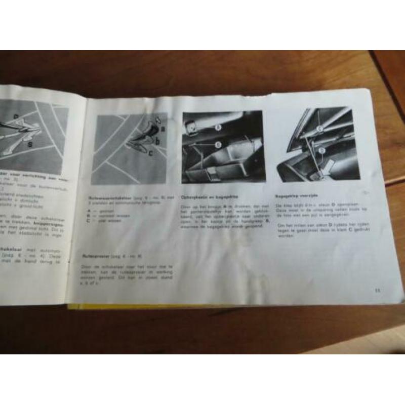 NL instructieboekje Fiat X1/9, begin jaren 70, 1e uitgave