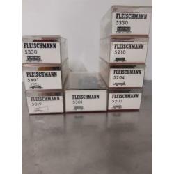 fleischmann wagons 5330 5401 5019 5301 5203 5204 5210
