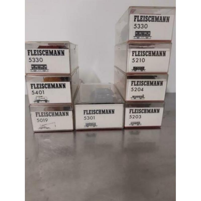 fleischmann wagons 5330 5401 5019 5301 5203 5204 5210