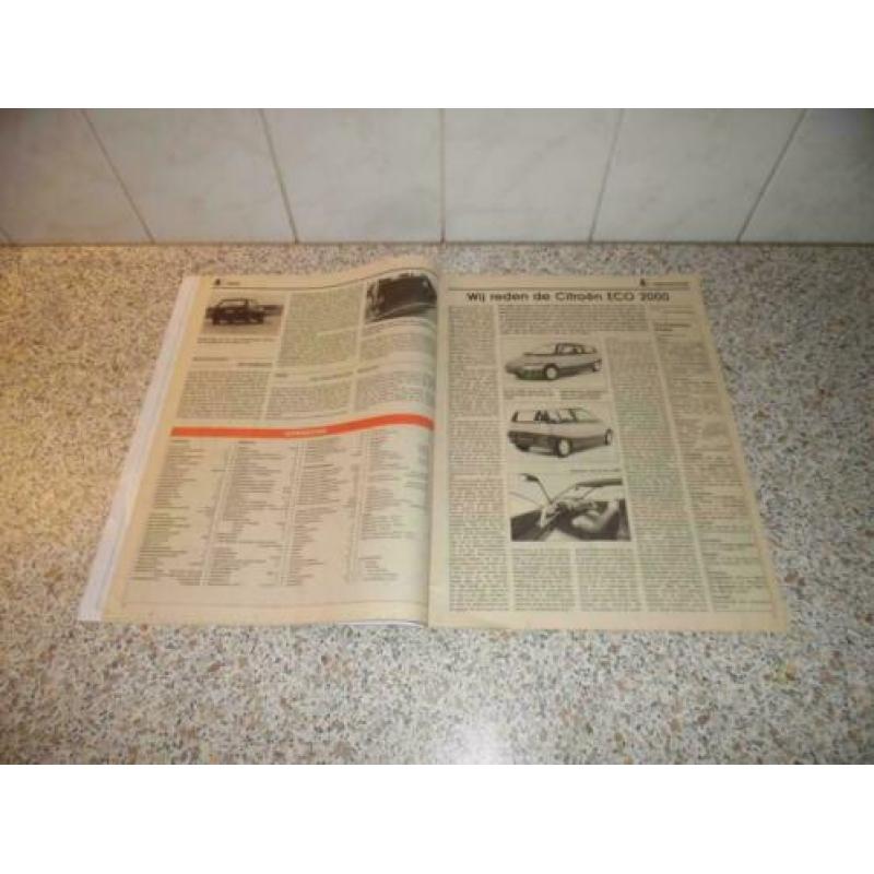 Test: Tijdschrift Auto Krant: Ford Fiesta XR2 (1984)