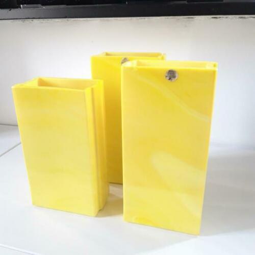 Retro vintage eclectisch Theelicht & vaas ineen set van 3