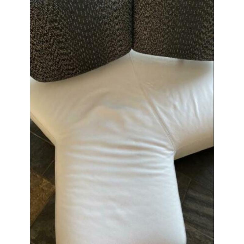 Leolux archipel bank sofa love seat lounge wit leer