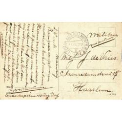 120 Naarden Militaire Kaart 1916 Utrechtsche poort en Comeni