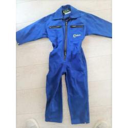 Nieuwe blauwe tuin overall kind maat 98