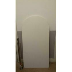Ikea barkruk kruk Franklin (3x) + bartafel wit