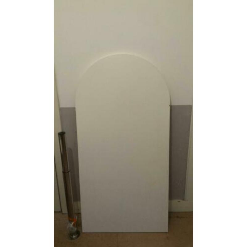 Ikea barkruk kruk Franklin (3x) + bartafel wit