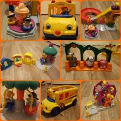 Little People - Kermis - Autobus (stalletje verkocht)