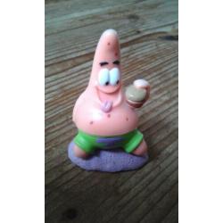Verschillende plastic Spongebob figuurtjes (4 stuks)