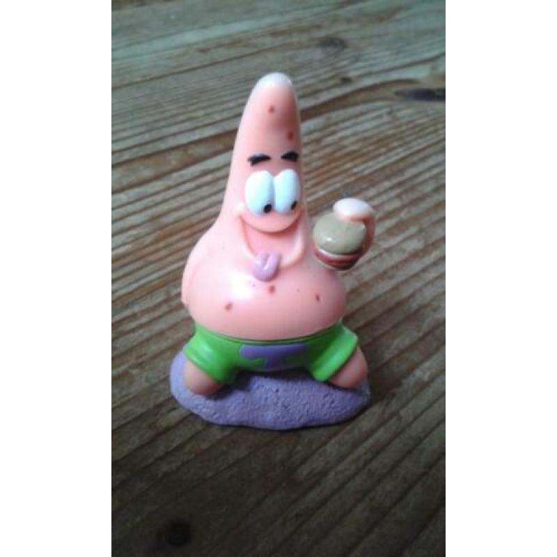 Verschillende plastic Spongebob figuurtjes (4 stuks)