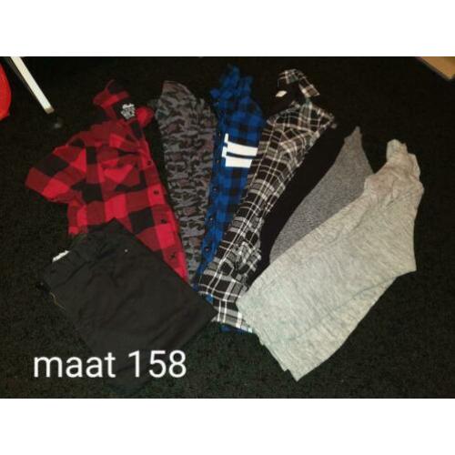 Jongens kleding maat 158