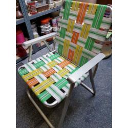 Retro vintage aluminium frame kunststof bekleding zie foto's