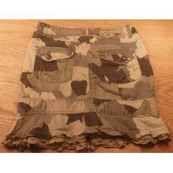 Mooie rok met camouflage print DEPT - mt S