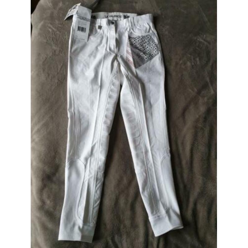 Nieuw La Valencio wedstrijdbroek, full seat siliconen, 42
