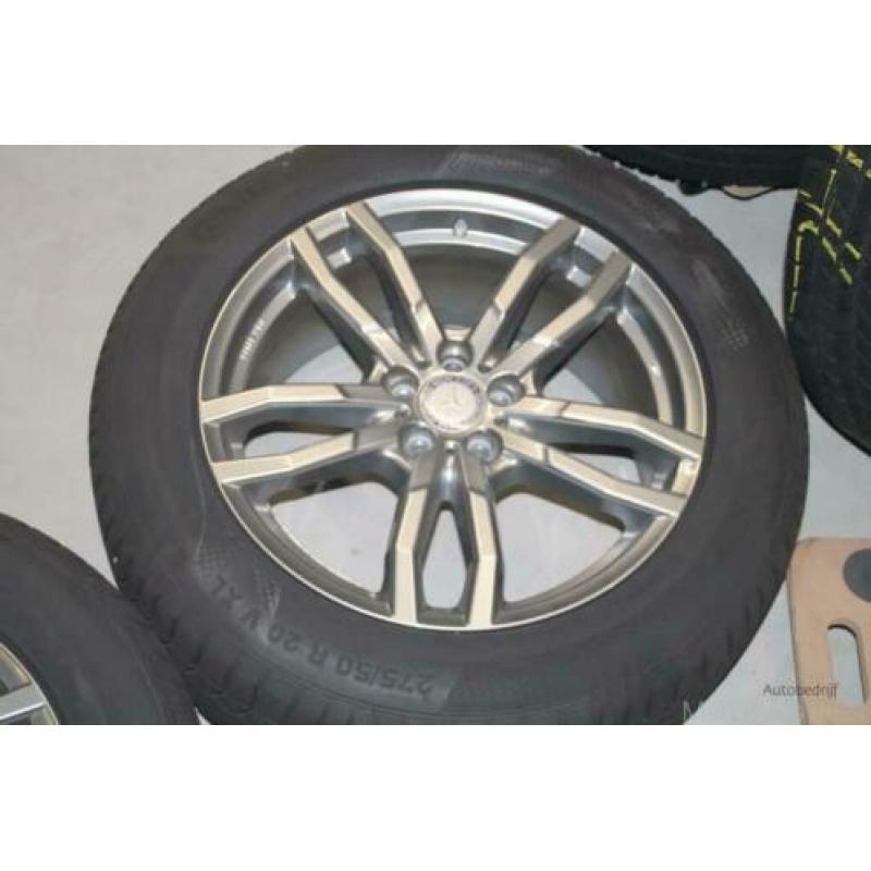 Mercedes GLE 20 inch velgen met Continental winterbanden