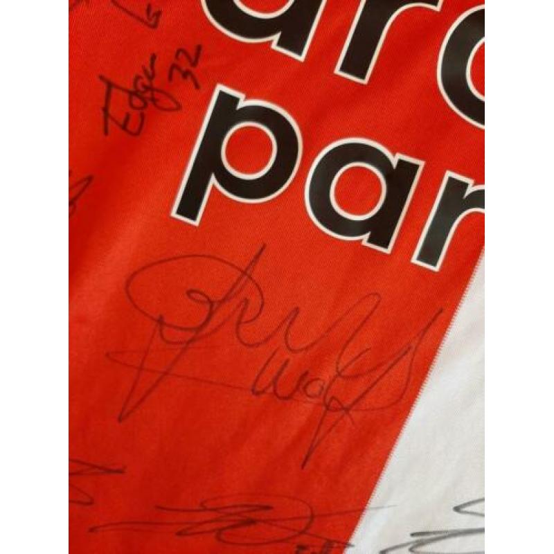 Gesigneerd Feyenoord origineel shirt nieuw