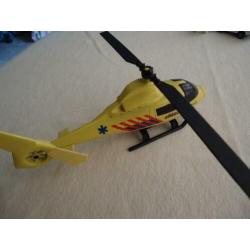 Ambulance Helicopter metaal model 20 cm 112 modelbouw izgst