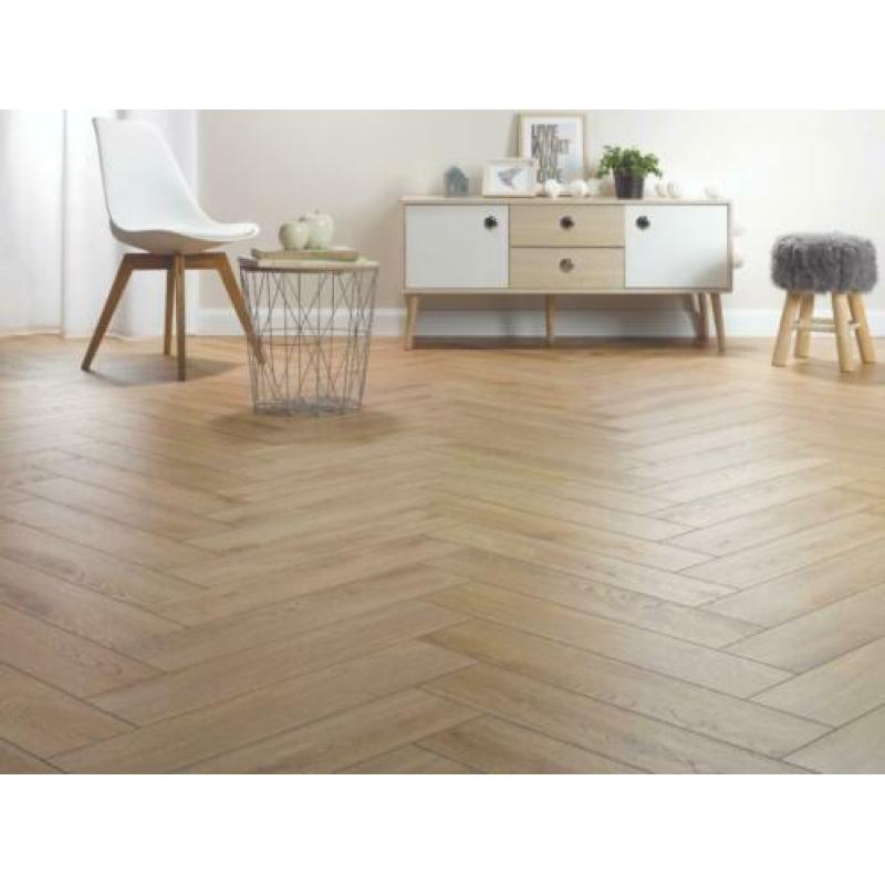 Visgraat Laminaat nu €24,95 meter