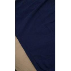 Positie jurk COBALT blauw travel stof