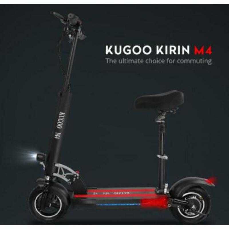 KUGOO KIRIN M4 Folding Electric Offroad Scooter 10 Pneumatic