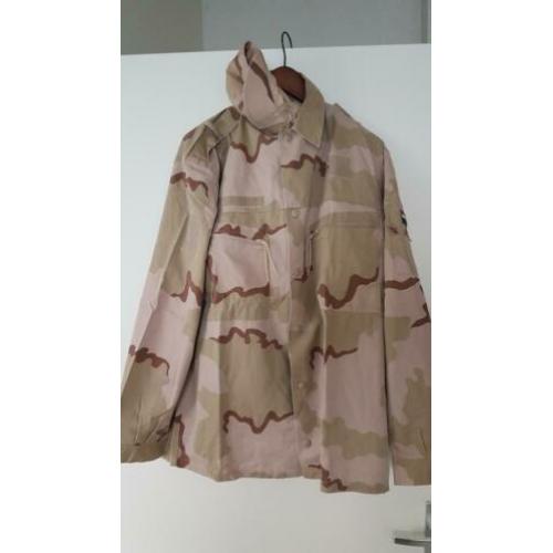 Airsoft dessert camo gevechtspak + buitenjas