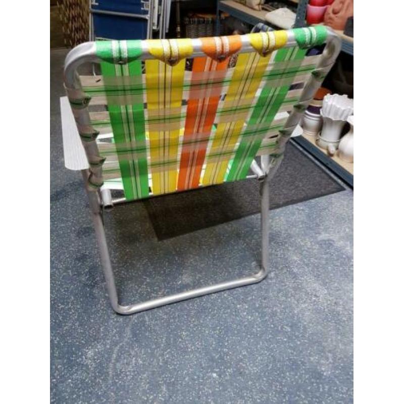 Retro vintage aluminium frame kunststof bekleding zie foto's