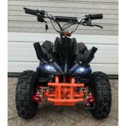 Super stoere Quad 36 volt 800 watt zwart verlichting Nieuw