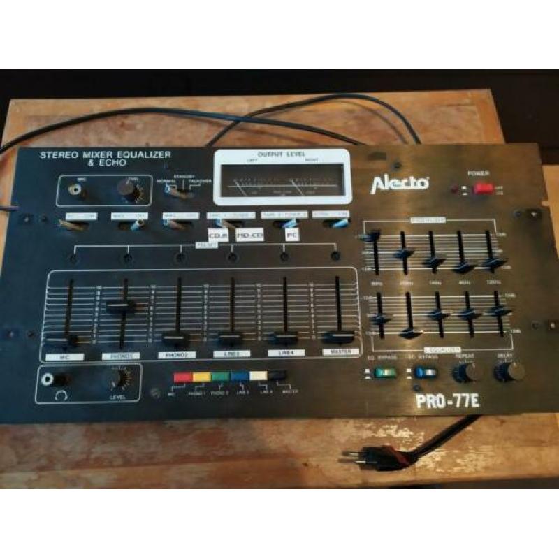 Mengpaneel alecto pro-77e