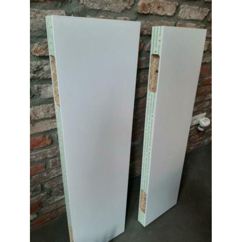 Wandplanken (zwevend) wit, lak