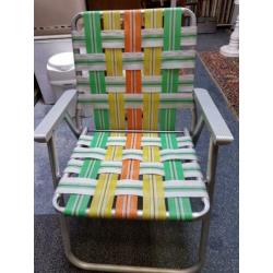 Retro vintage aluminium frame kunststof bekleding zie foto's