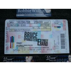 Arena Cards Bruce Springsteen/Robbie Williams/Madonna
