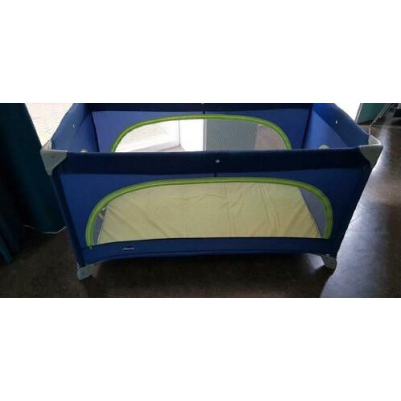 Reisbedje Chicco blauw 128x68x72 (LxBxH)