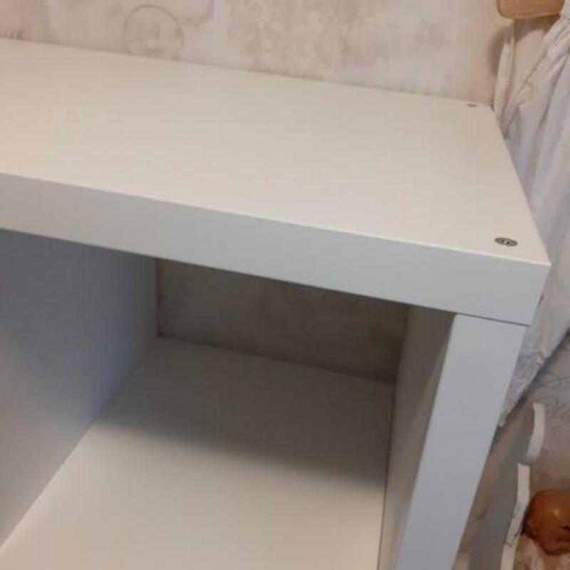 Vakkenkast, wit 146 x 110 x 39 cm