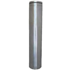 Kachelpijp / Rookkanaal RVS lengte 100 cm Ø150 mm