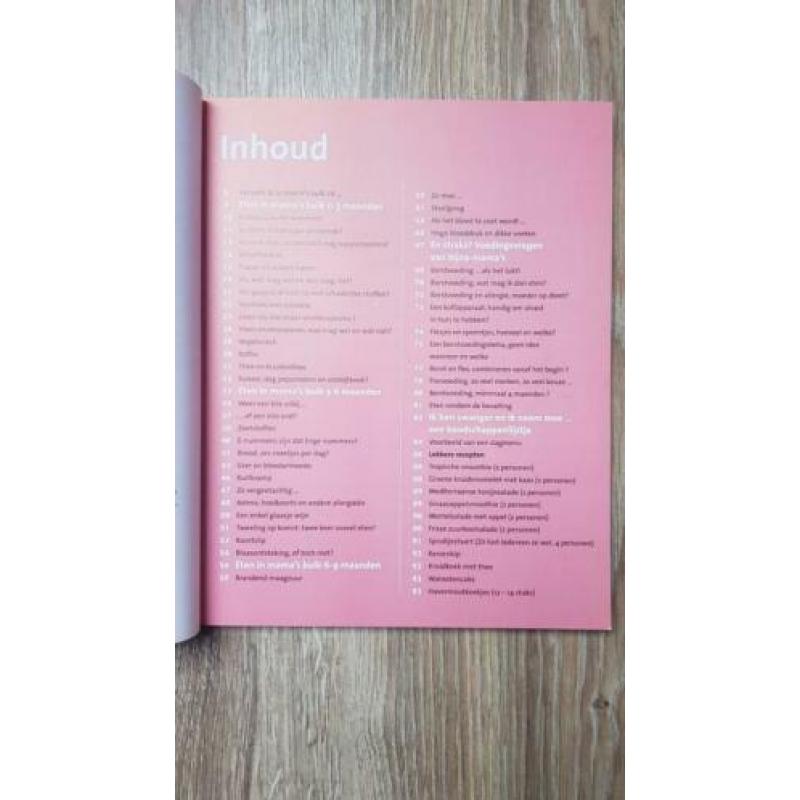 Boek: Eten in mama's buik