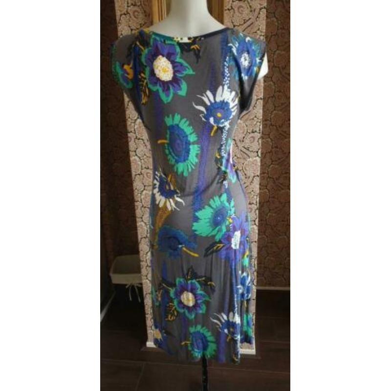 ZGAN lieflijk bloemen jurk van DEPT mt L 42/44, jurkje kleur