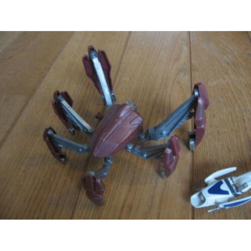 Partij Star Wars poppetje Crab Droid Speeder Bike Hasbro LFL