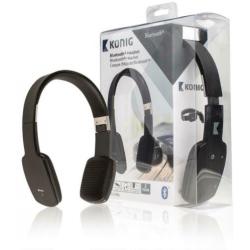 Bluetooth headset multimedia zwart in doos