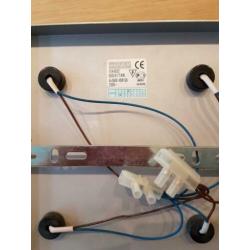 Rvs halogeen plafondlamp zgan