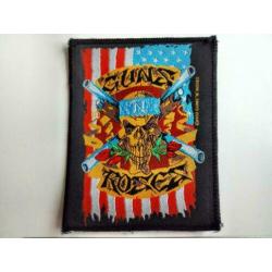 GUNS N' ROSES 1993 vintage patch 46 zeldzaam nieuw 9x11.5