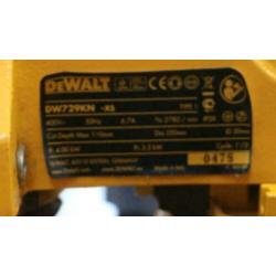 dewalt afkortzaag radiaalzaag dw729kn 380V 4KW