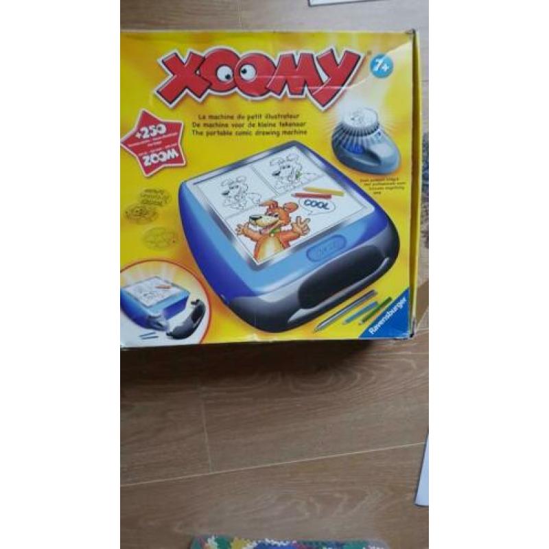 Xoomy ravensburger met plaatjes lamp etc