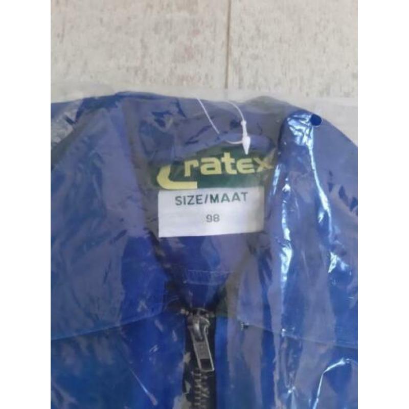 Nieuwe blauwe tuin overall kind maat 98