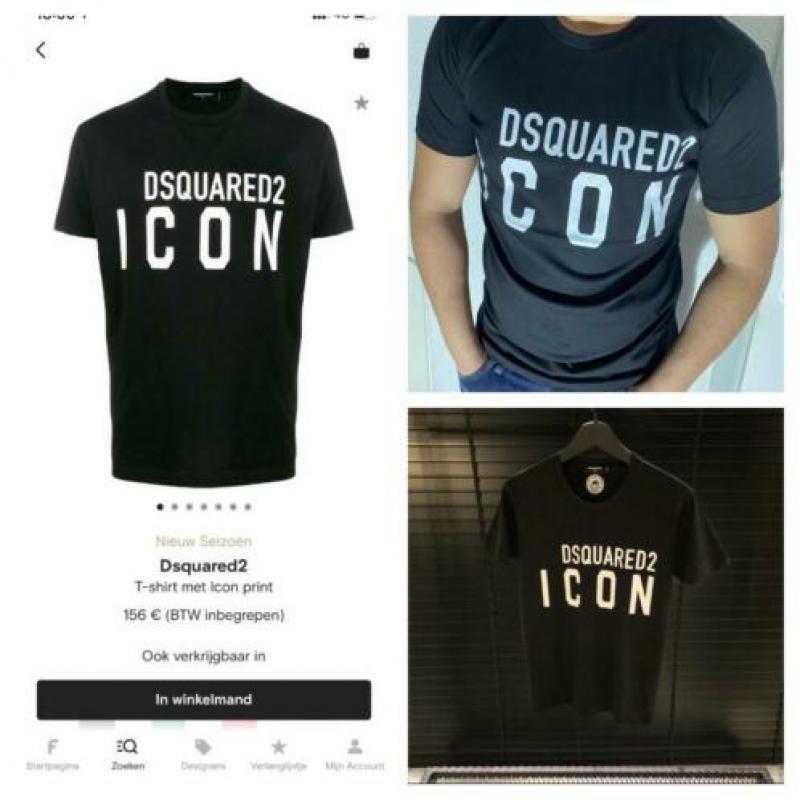 Allernieuwste Dsquared2 T-shirts