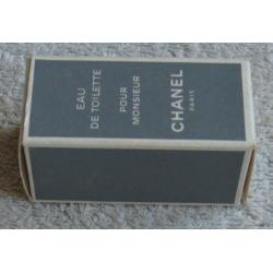 Eau de Toilette pour Monsieur Chanel, 4,5ml -nieuw in doosje