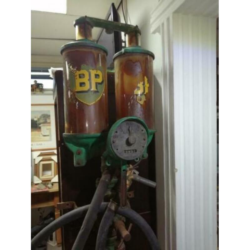 satam BP benzinepomp antiek BP uniek