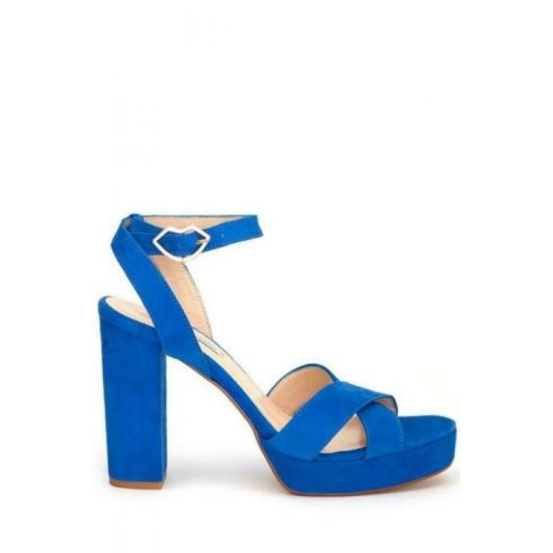 FABIENNE CHAPOT SUPER MOOiE BLAUWE PUMPS MAAT 38